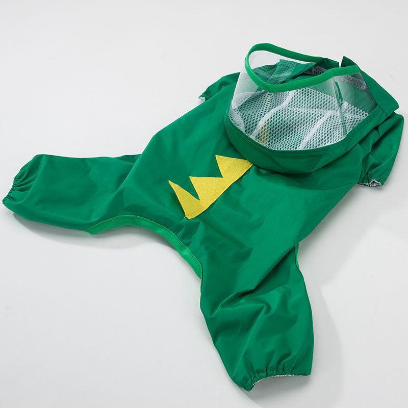 Autumn Pet Rainy Clothes - Small Dog Puppies Raincoat-1